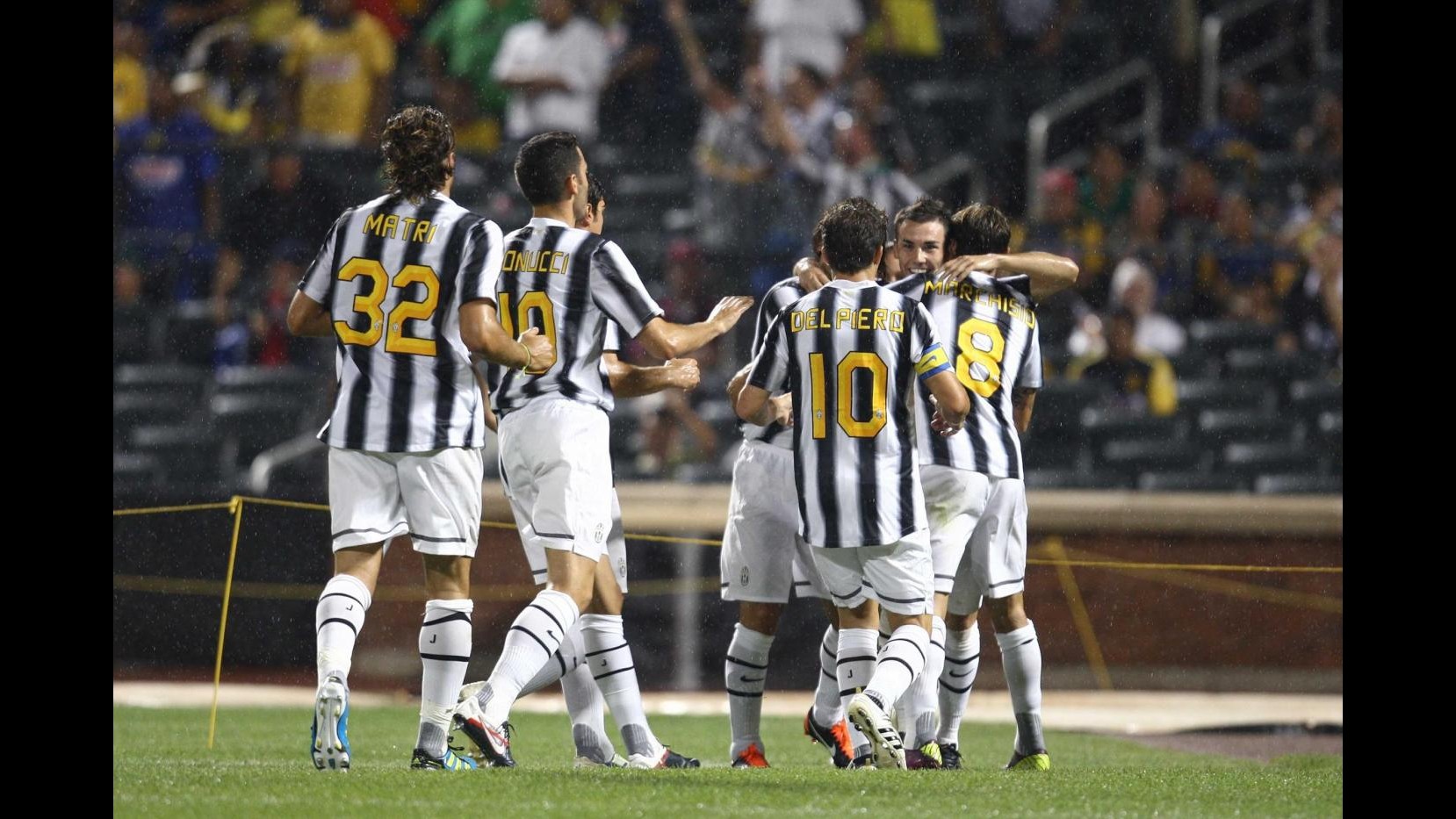 Juve batte Club America, sotto il diluvio di New York decide Pasquato