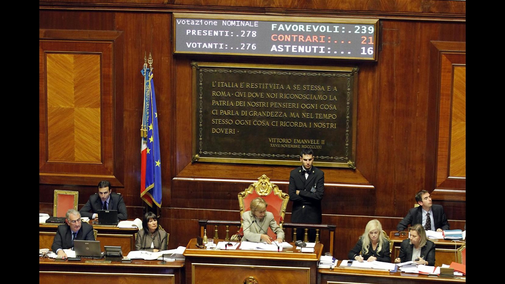 Missioni, voto Senato per rifinanziamento slitta a domani mattina