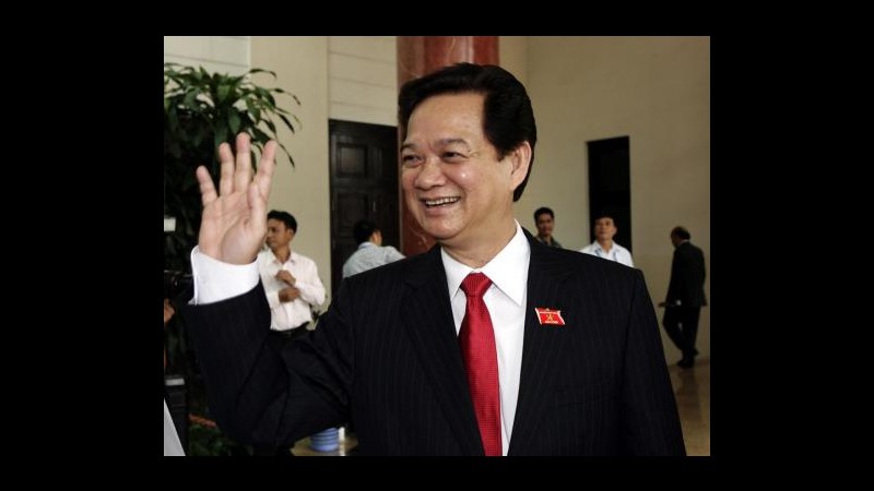 Vietnam, primo ministro Nguyen Tan Dung ottiene secondo mandato