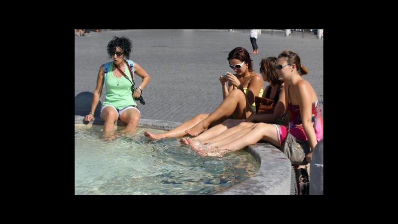 Caldo record a Roma, da oggi in campo task force dell’Atac