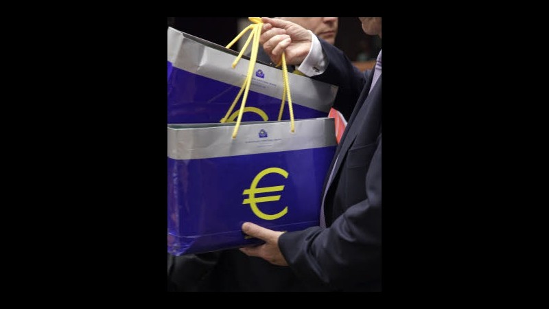 Bce: comprati 14,3 mld bond Ue la scorsa settimana