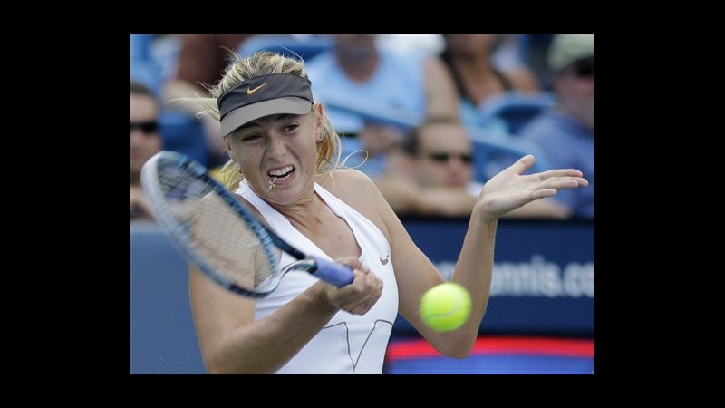 Sharapova regina a Cincinnati