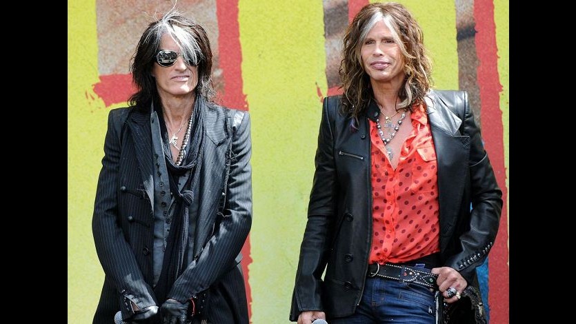 Gli Aerosmith al lavoro sul nuovo album, pronto per il tour estivo