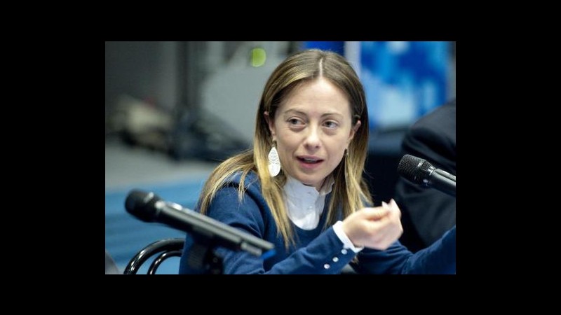 Gmg Madrid, Meloni: Gioventù italiana guarda a valori forti