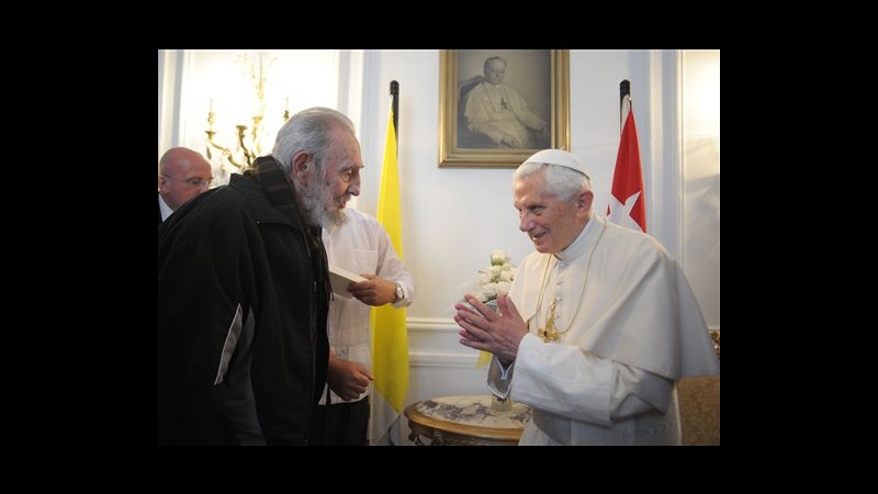Cuba, Papa partito da L’Avana per Roma: Arrivederci per sempre
