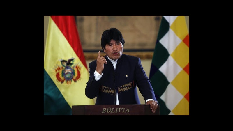 Bolivia,partito Morales ne appoggia ricandidatura a presidenziali 2014