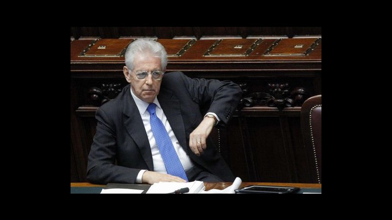Crisi, Monti: Italia meglio di Giappone