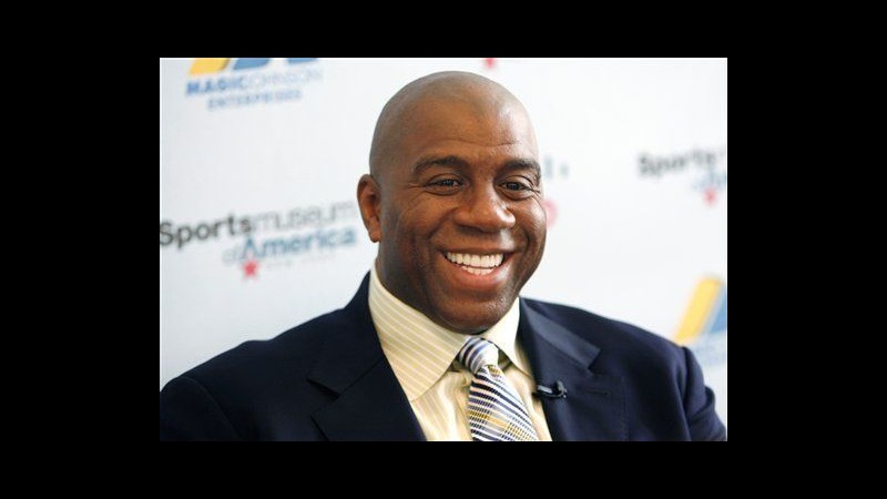 Baseball, Magic Johnson compra per 2 mld dollari i Los Angeles Dodgers