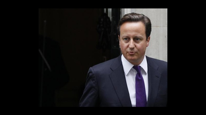 Regno Unito, Cameron: È bene che tribunali mandino messaggio chiaro