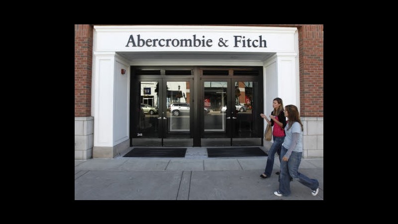 Abercrombie & Fitch, utile oltre le attese +64% nel II trimestre