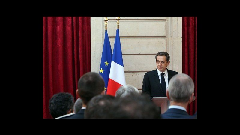 Francia, Sarkozy: Estremisti restino dove sono, qui non li vogliamo