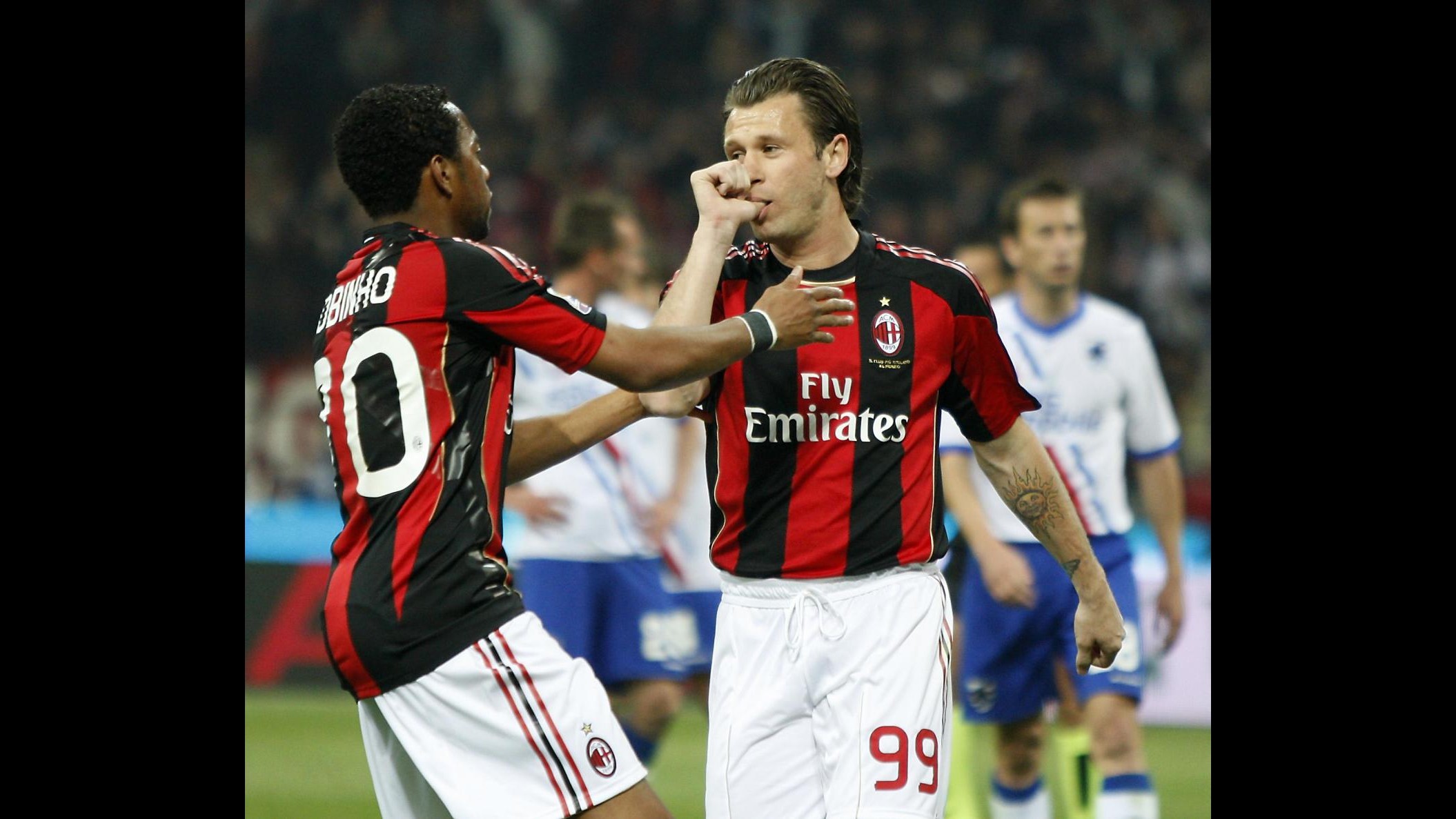 Possibile scambio Milan-Roma: Cassano per Borriello