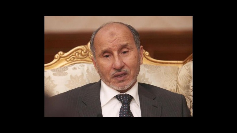 Libia, Abdul-Jalil: Non sono soddisfatto dell’operato del Cnt