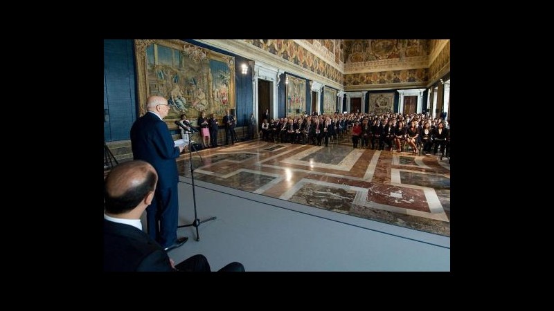 Napolitano scrive alla Grecia: Rafforzare politiche europee