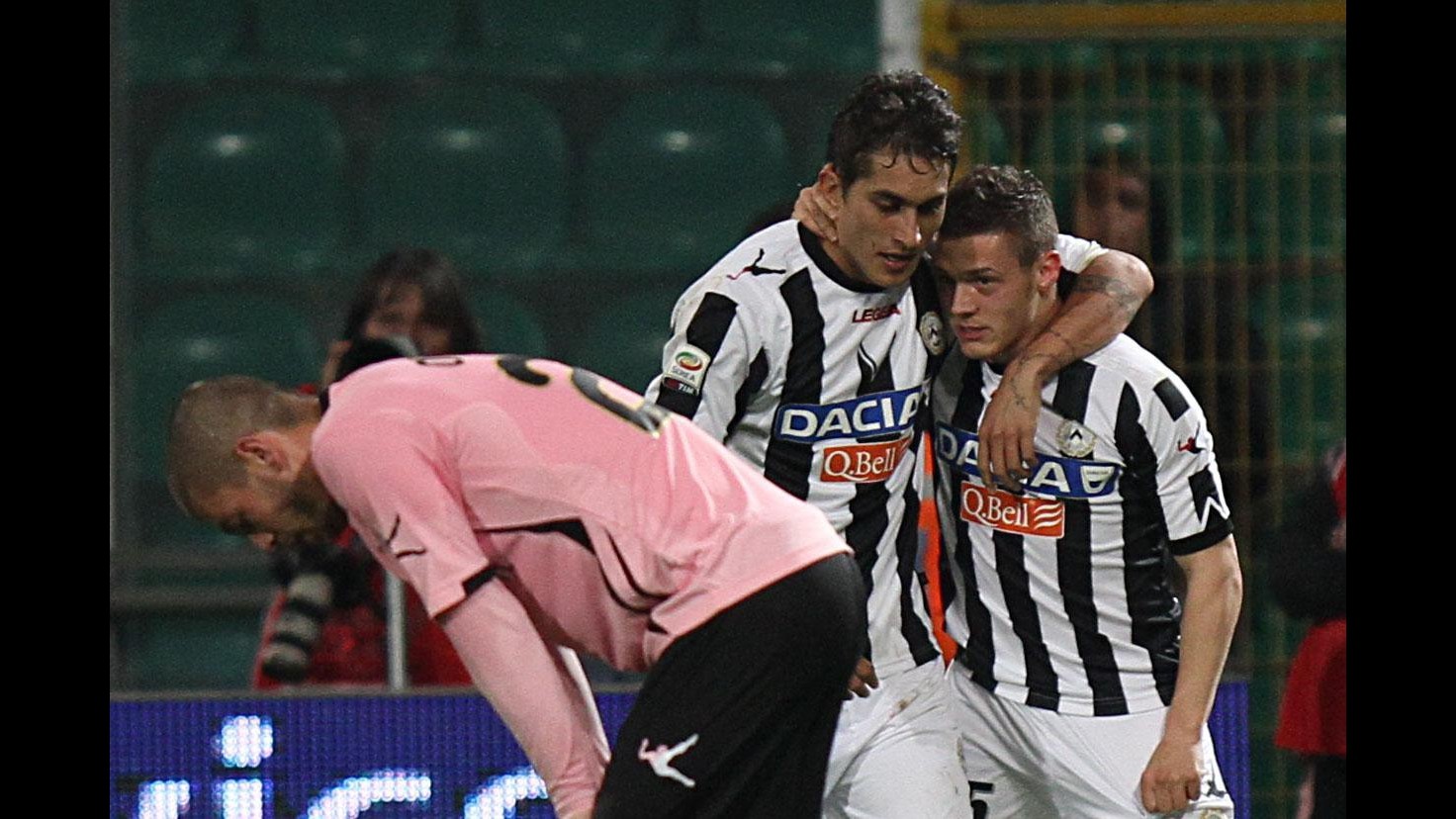Torje replica a Miccoli, Palermo-Udinese 1-1 al Barbera