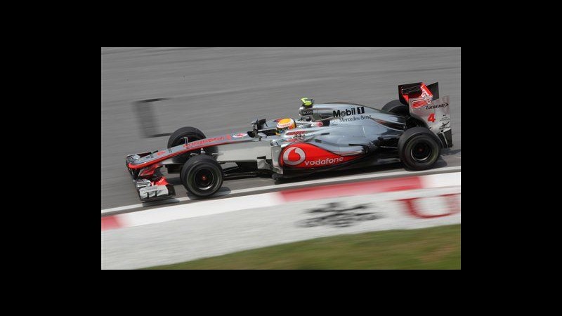 Gp Malesia, Hamilton domina libere. Ferrari indietro, Alonso è sesto
