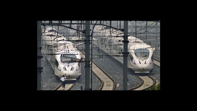 L’alta velocità si ferma così in Cina