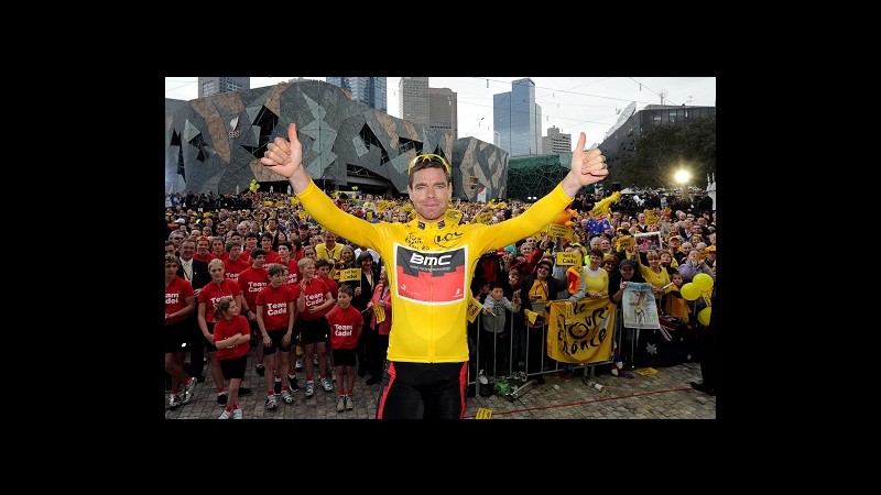 Melbourne in festa per Cadel