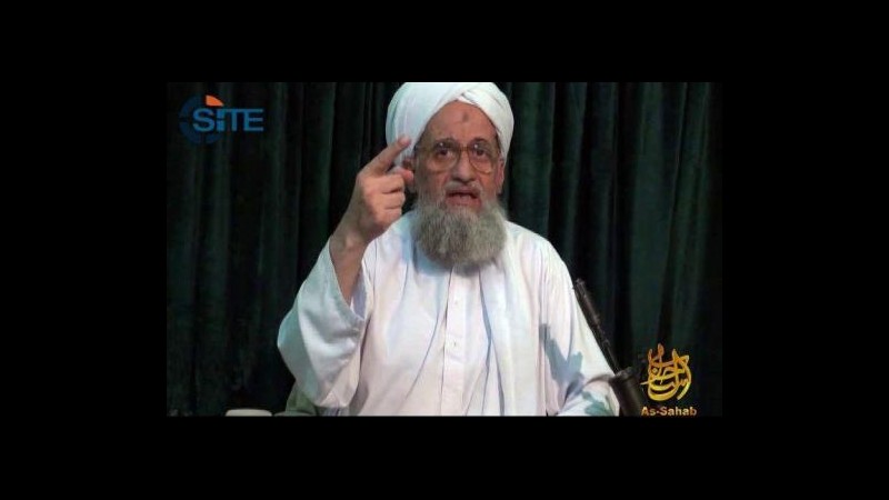 Al-Zawahiri contro Usa e Karzai: Afghani si uniscano a jihad