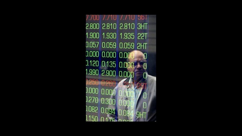 Borse asiatiche in calo: Nikkei -1,2%, Hang Seng -1,7%, Kospi -0,2%