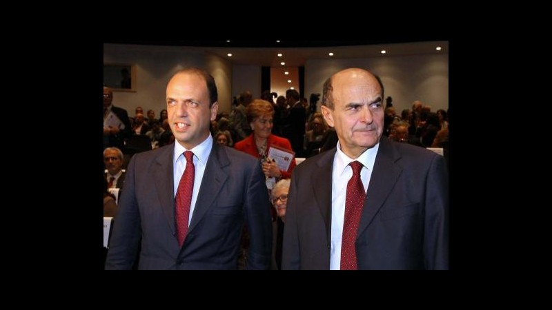 Lavoro, Alfano: Bersani sta con la Fiom