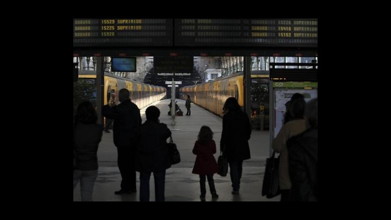 Portogallo, disagi nei trasporti per sciopero lavoratori contro tagli