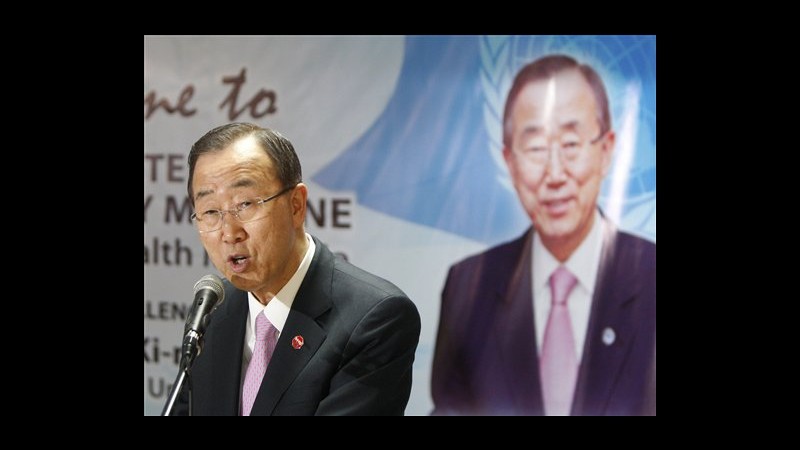 Siria, Ban Ki-moon: Necessario cessate il fuoco per consegnare aiuti