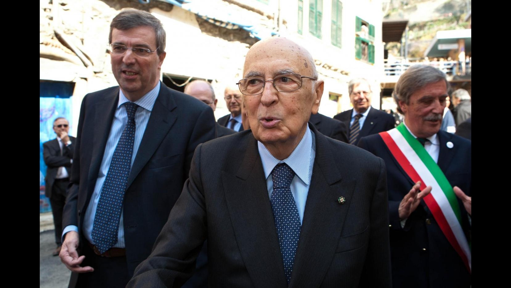 Napolitano commosso: Trovare convergenza su temi di interesse pubblico