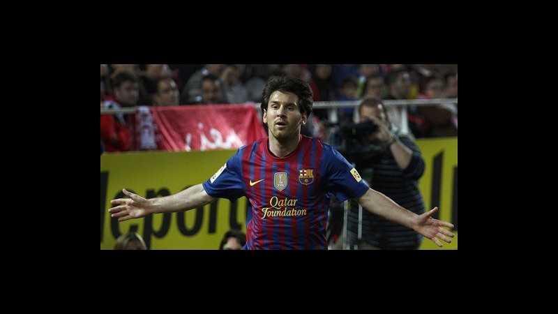Liga, Barcellona batte Granada 5-3 e festeggia record gol Messi