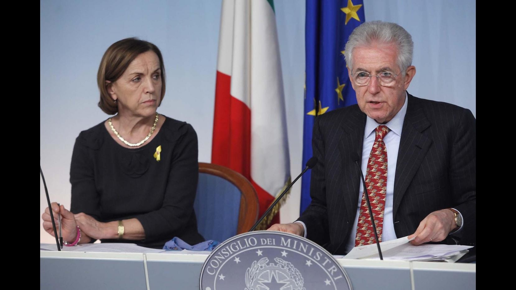 Monti: Sull’art. 18 questione chiusa