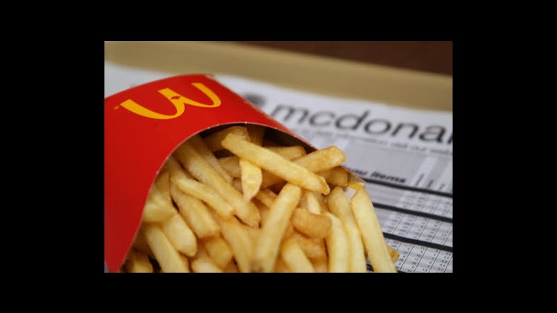 Nel Regno Unito menù con le calorie in tutti i McDonald’s