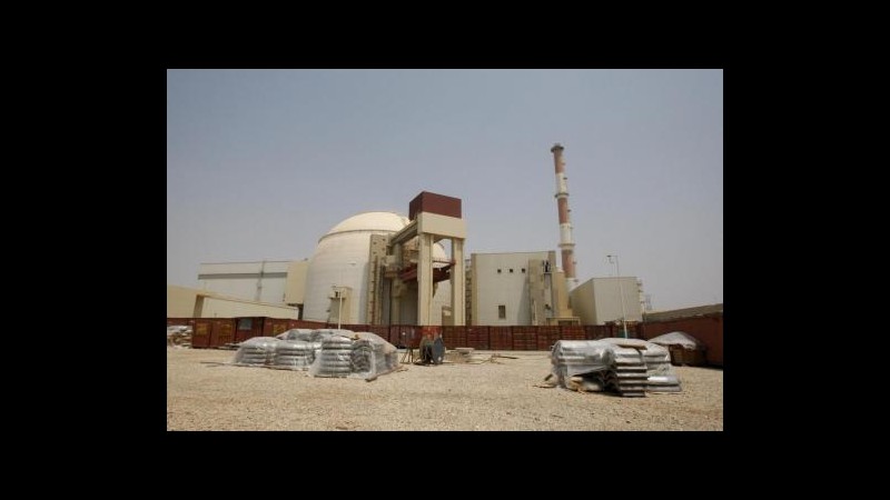 Iran connette a rete elettrica prima centrale nucleare a Bushehr