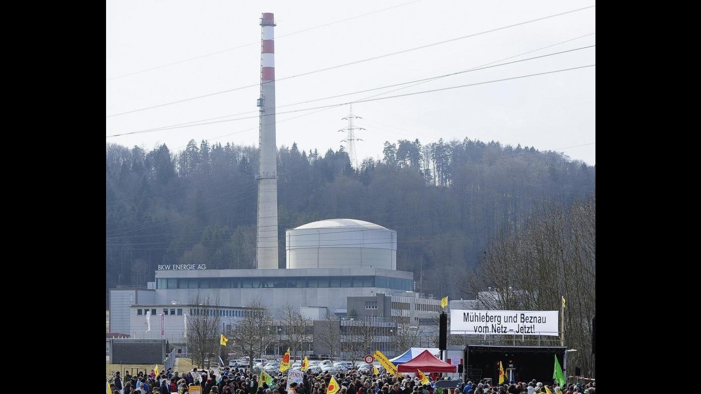 Svizzera, spenta entro 2022 centrale nucleare tra più vecchie d’Europa