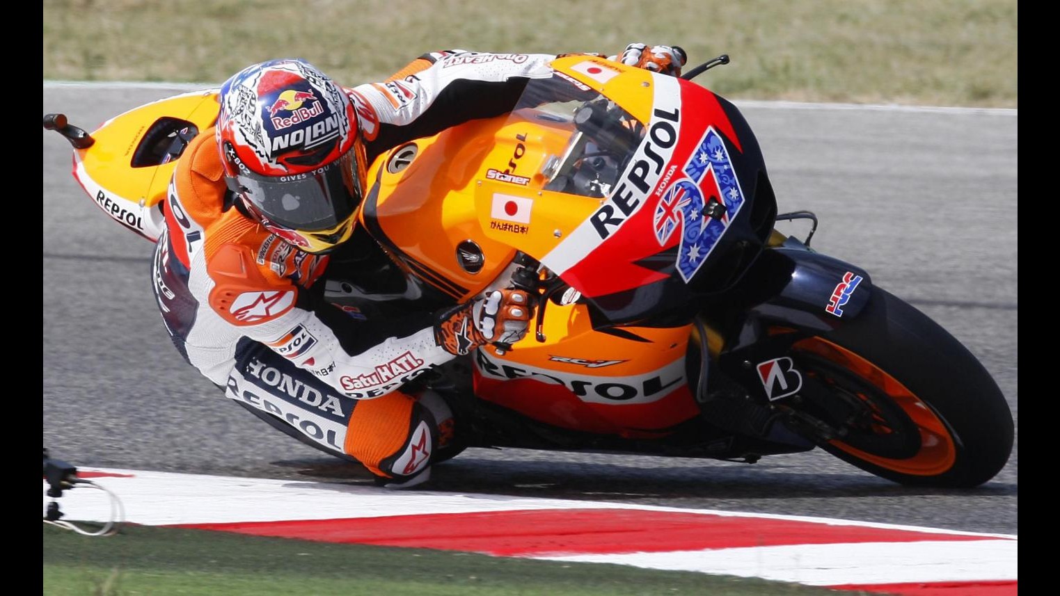 MotoGp, San Marino: Stoner in pole position, Rossi 11°
