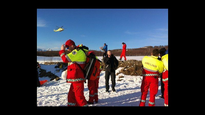 Norvegia, 5 turisti stranieri morti in una valanga nel nord