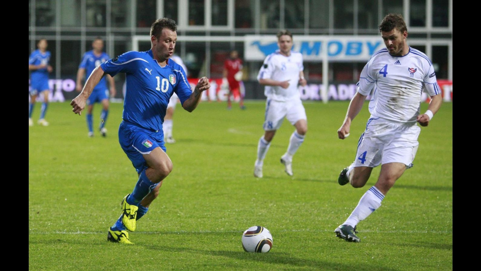 Far Oer-Italia 0-1, Cassano ci regala Euro 2012