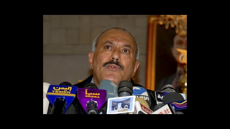 Yemen, Saleh: Funzionari ex regime devono far parte di attuale governo