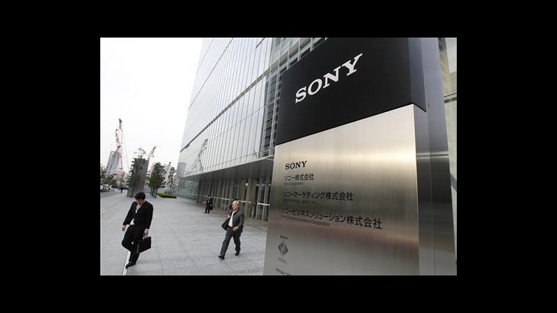 Sony conferma taglio 10mila posti di lavoro per risanare i conti
