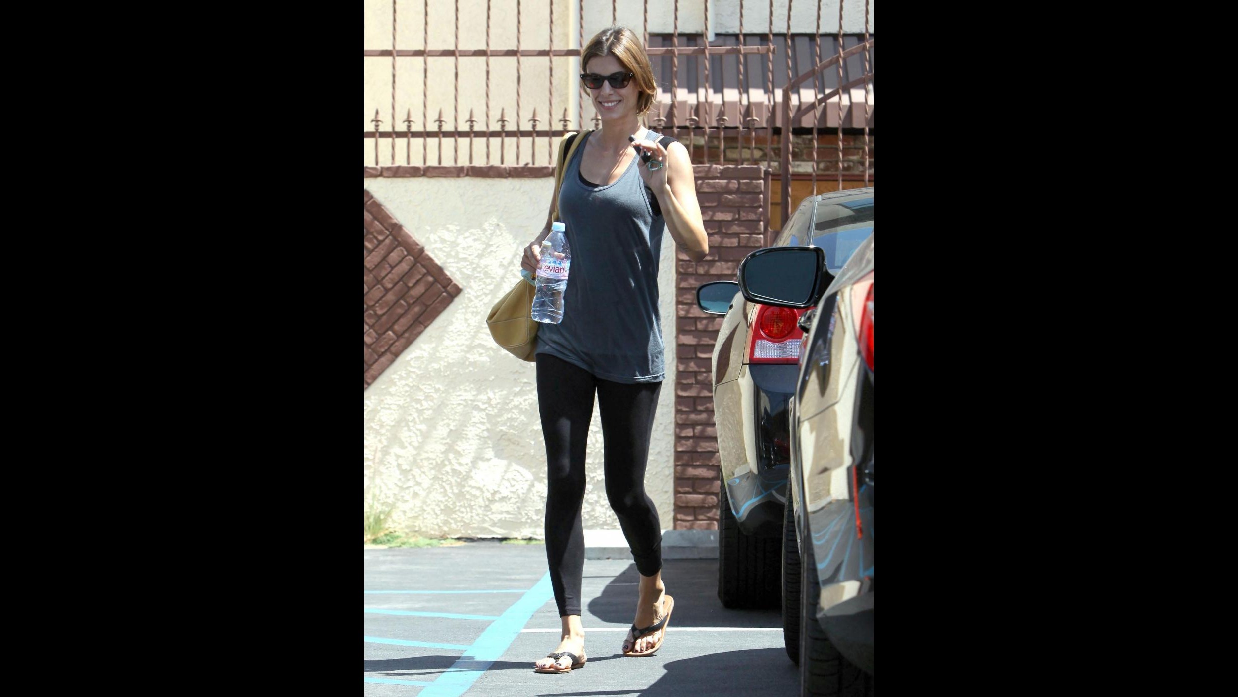 Elisabetta Canalis si reca alle prove di ‘Dancing with the stars’