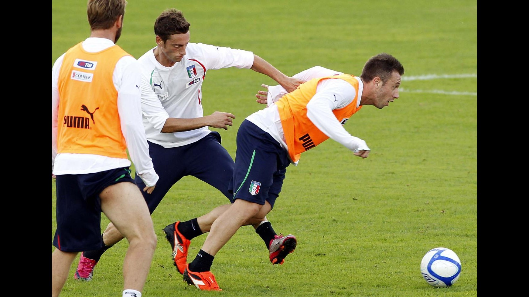 Prandelli prova Cassano-Pazzini, ma in gol ci va Gilardino