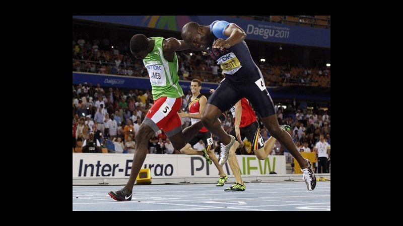 Il 18enne James è il nuovo re dei 400, Rudisha domina gli 800