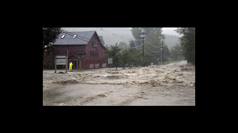 Irene, governatore Vermont: Peggiori inondazioni da circa un secolo