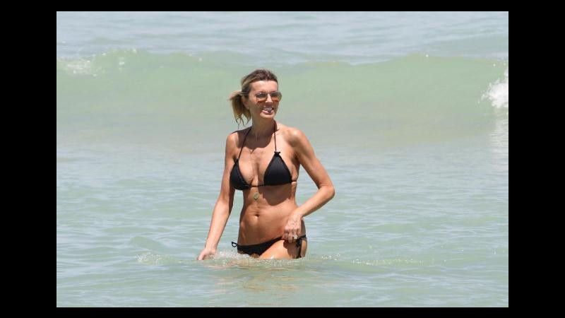 Rita Rusic in vacanza a Miami