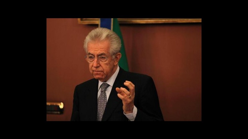 Monti: Italia contro antisemitismo