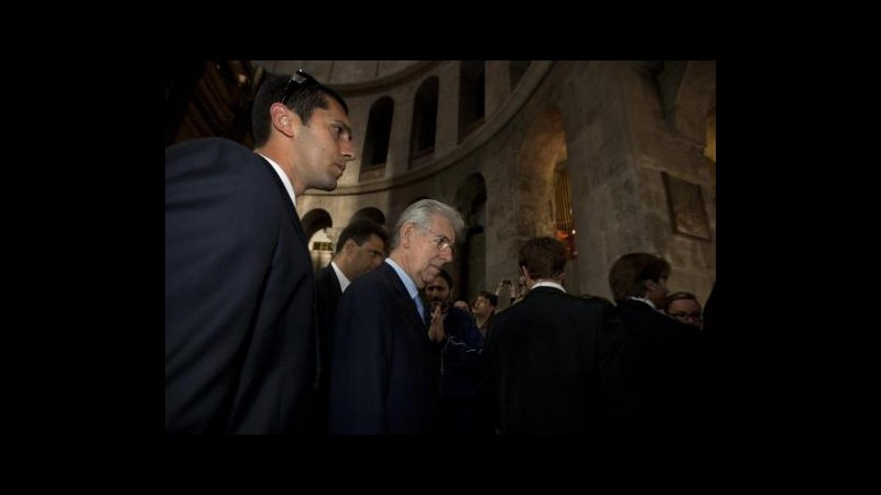 Monti: Italiana è la più antica comunità ebraica fuori da Israele