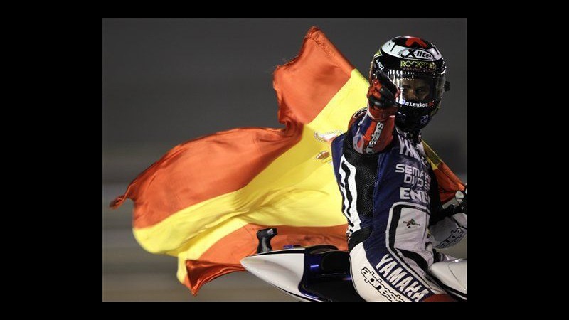 MotoGp, Lorenzo regna in Qatar. Iannone e Fenati 2° in Moto2 e Moto3