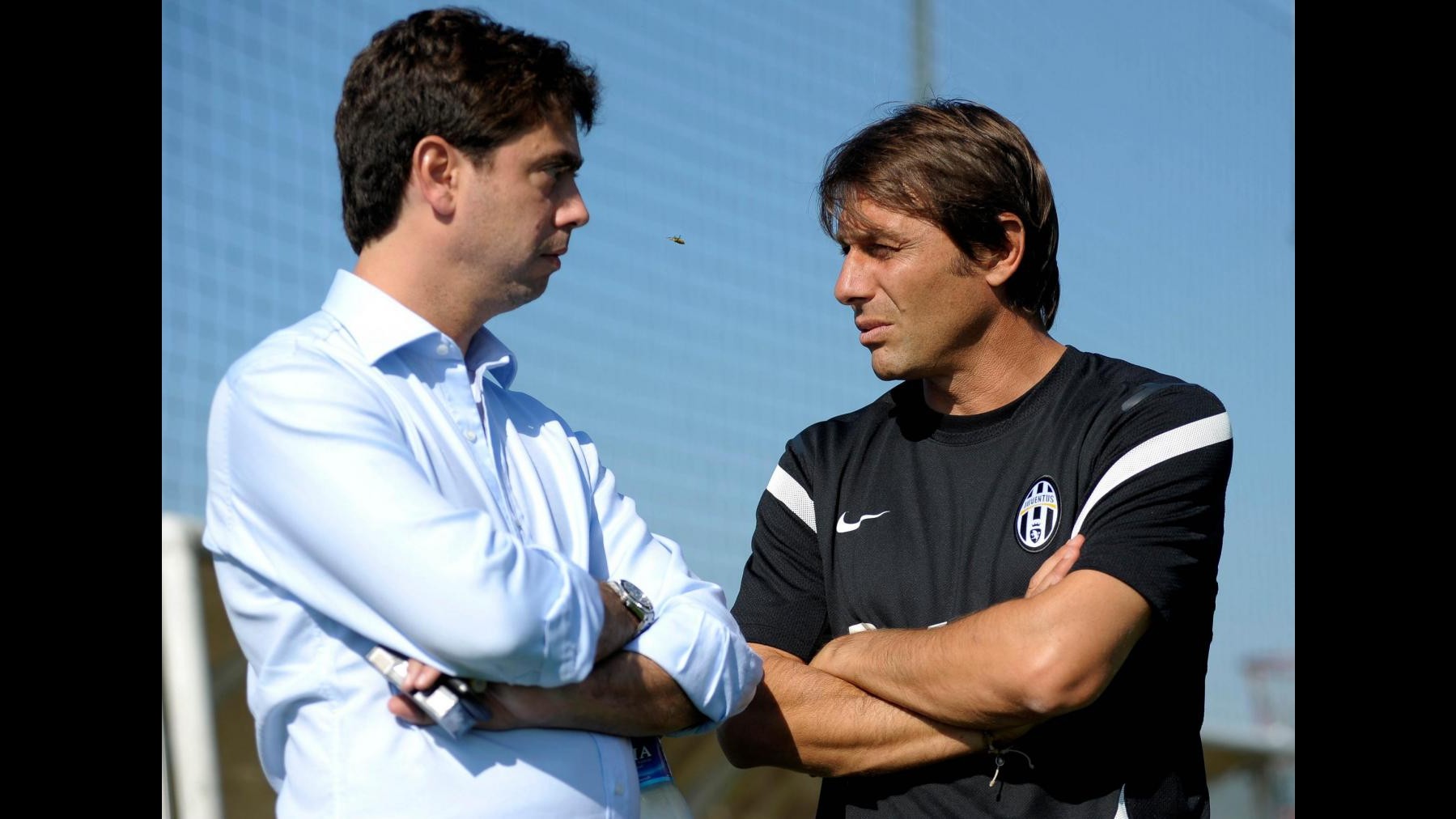 Agnelli: Conte persona integra e leale. Il tecnico: nessun sms