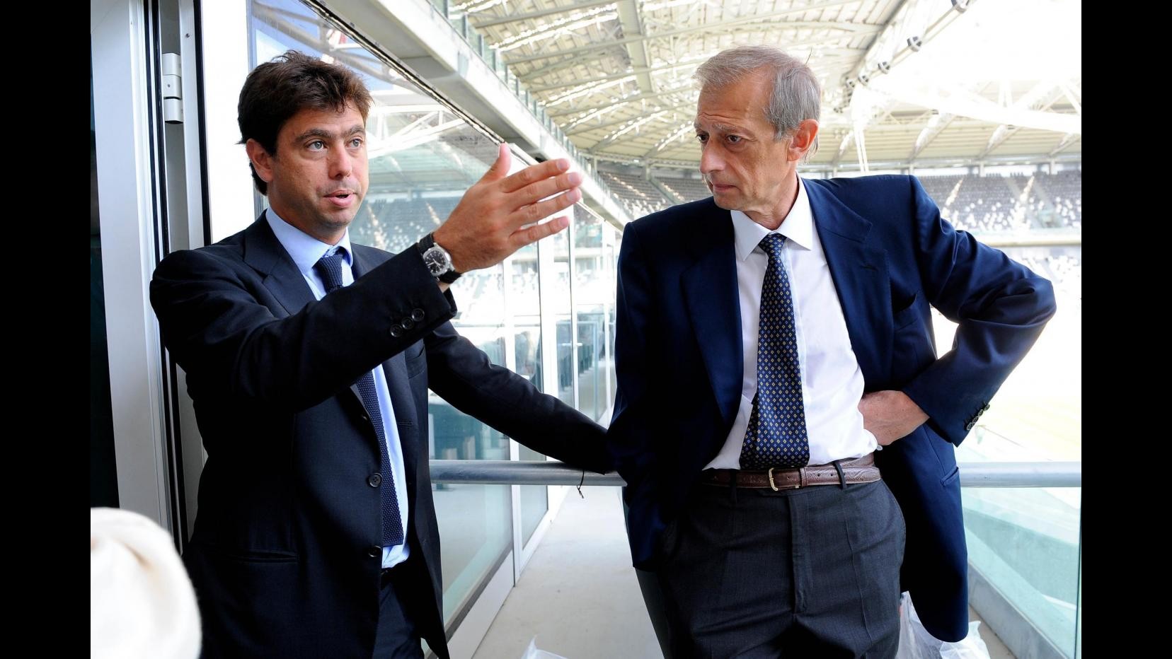Piero Fassino visita nuovo stadio Juventus