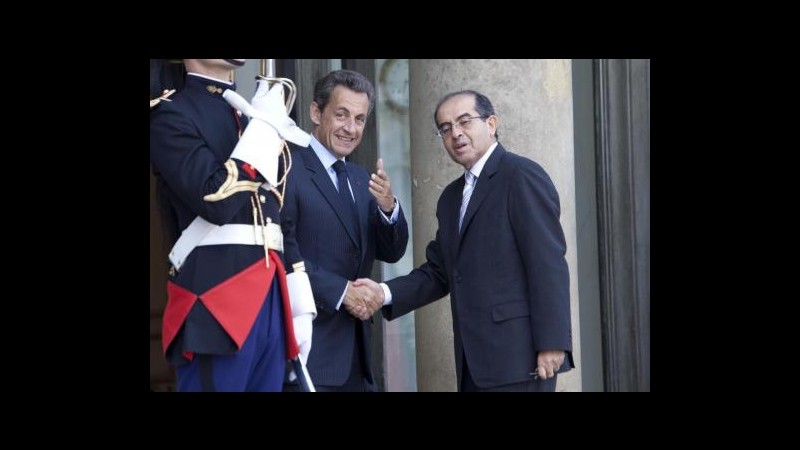 Libia, Sarkozy: Conferenza internazionale il primo settembre a Parigi