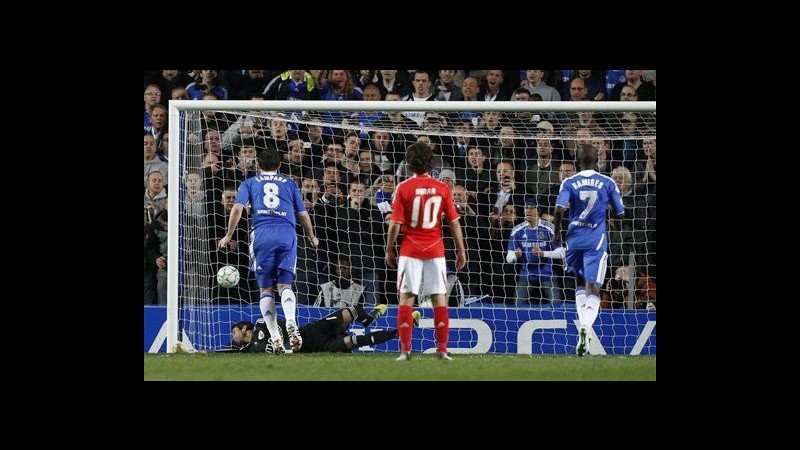 Chelsea in semifinale di Champions col brivido, Benfica ko 2-1